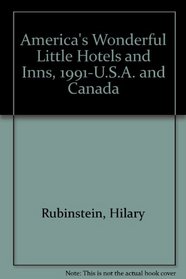 America's Wonderful Little Hotels and Inns, 1991-U.S.A. and Canada