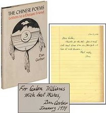 The Chinese poems: Letters to a distant friend