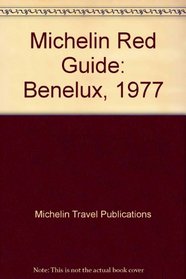 Michelin Red Guide: Benelux, 1977