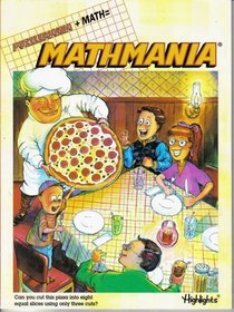 Puzzlemania + Math = Mathmainia (Can you cut this pizza into eight equal slices using only three cuts?)
