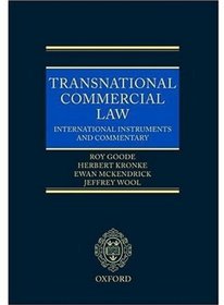 Transnational Commercial Law: International Instruments and Commentary