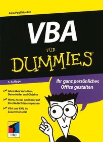 VBA Fur Dummies (German Edition)