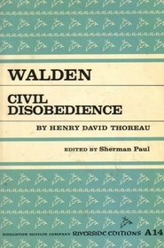 Walden and Civil Disobedience (Riverside Edition)