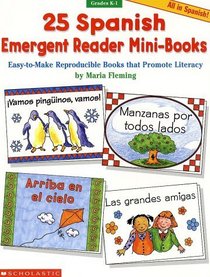 25 Spanish Emergent Reader Mini-Books (Grades K-1)