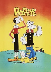 Anything Book, Funny Pages, Ruled: Popeye (Anything Book Funny Pages, Ruled Series)
