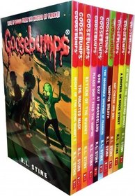 Goosebumps Series 10 Books Collection Set by R.L.Stine (Classic Covers Set 2)