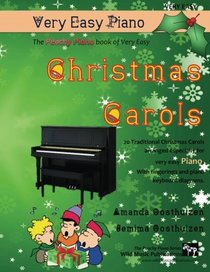 The Peachy Piano Book of Very Easy Christmas Carols: 20 Traditional Christmas Carols arranged especially for very easy Piano. With fingerings and piano keyboard diagrams.