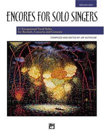 Encores for Solo Singers: Medium High Voice (CD)
