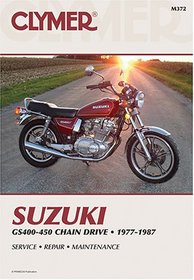 Suzuki GS400-450 Chain Drive, 1977-1987: Service, Repair, Maintenance