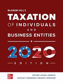 Loose Leaf for McGraw-Hill's Taxation of Individuals and Business Entities 2020 Edition