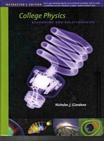 College Physics Reasoning and Relationships Instructor's Edition