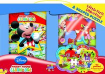 Mickey Mouse Clubhouse Little First Look and Find and Puzzle