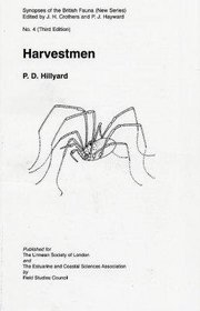 Harvestmen (Synopses of the British Fauna)