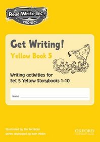 Read Write Inc. Phonics: Get Writing! Yellow Set 5: Pack of 10 Titles