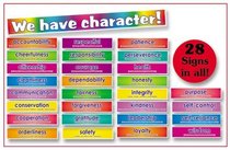 Character Signs! Bulletin Board