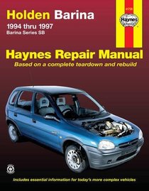 Holden Barina Automotive Repair Manual (Haynes Repair Manual)