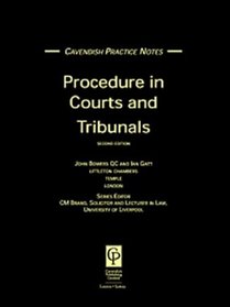 Procedure in Courts and Tribunals (Practice Notes Series)