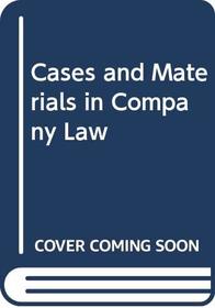 Sealy: Cases  Materials in Company Law