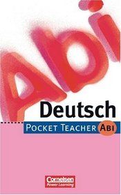 Pocket Teacher Abi, Deutsch, neue Rechtschreibung