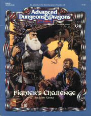 Fighter's Challenge (Advanced Dungeons & Dragons ,2nd Edition, No. 9330/Hhq1, Adventure)