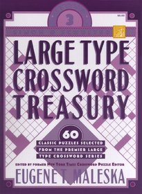 Simon  Schuster Large Type Crossword Treasury #3 (Large Type Crossword Treasury, 3)