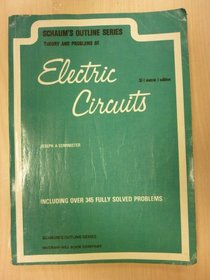 Schaum's Outline of Electric Circuits (Schaum's outline series)