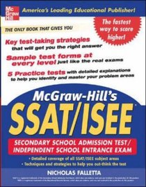 McGraw-Hill's SSAT and ISEE High School Entrance Examinations (McGraw-Hill's SSAT & ISEE High School Entrance Examinations)