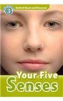 Oxford Read and Discover: Level 3: Your Five Senses Audio CD Pack