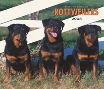 Rottweilers, For the Love of 2008 Deluxe Wall Calendar (German, French, Spanish and English Edition)