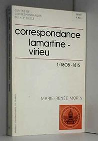 Correspondance Alphonse de Lamartine-Aymon de Virieu (French Edition)