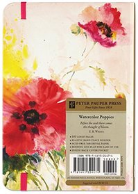 Watercolor Poppies Journal (Diary, Notebook)