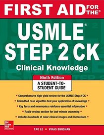 First Aid for the USMLE Step 2 Ck, 9e (First Aid USMLE)