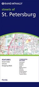 Rand Mcnally St. Petersburg, Pinellas County, Florida: Local Street Detail (Rand McNally Folded Map: Cities)