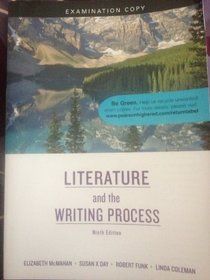 Literature and the Writing Process, Examination Copy