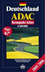 ADAC KompaktAtlas Deutschland 2005/2006. 1 : 300 000.