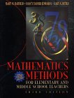 Mathematics Methods for Elementary and Middle School Teachers, 3rd Edition