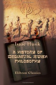 A History of Mediaeval Jewish Philosophy