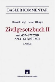 Basler Kommentar Zivilgesetzbuch II