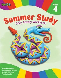 Summer Study Daily Activity Workbook: Grade 4 (Flash Kids Summer Study)