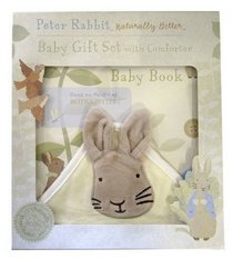 Peter Rabbit Naturally Better Baby Book and Comforter