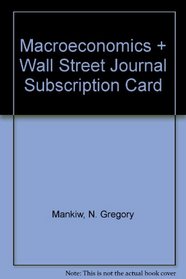 Macroeconomics & Wall Street Journal Subscription Card