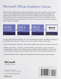 70-410 Installing and Configuring Windows Server 2012 with Lab Manual Set