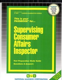 Supervising Consumer Affairs Inspector