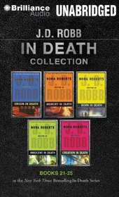 J.D. Robb In Death Collection 5: Origin in Death, Memory in Death, Born in Death, Innocent in Death, Creation in Death