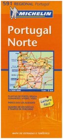Portugal North (Michelin Regional Maps)
