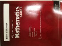 Holt McDougal Mathematics: Know-It Notebook Grade 6