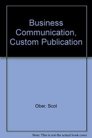 Business Communication, Custom Publication