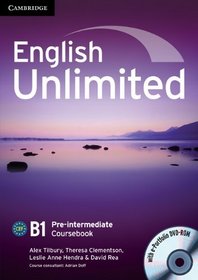 English Unlimited Pre-intermediate Coursebook with e-Portfolio