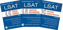 Set of 3 LSAT Strategy Guides, 4th Edition