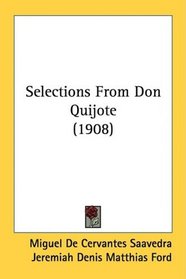 Selections From Don Quijote (1908)